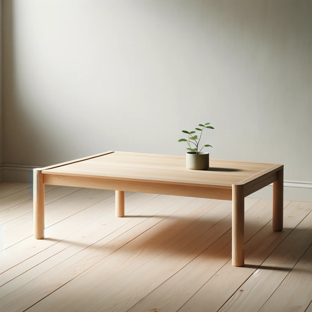 COFFEE TABLE (BEECH WOOD)