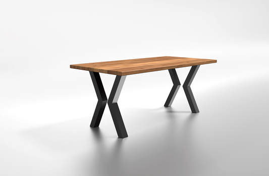 Oak wooden table "Parma" LOFT STYLE